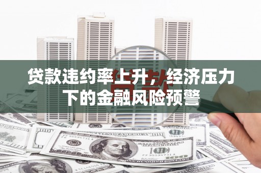 潮州贷款违约率上升，经济压力下的金融风险预警