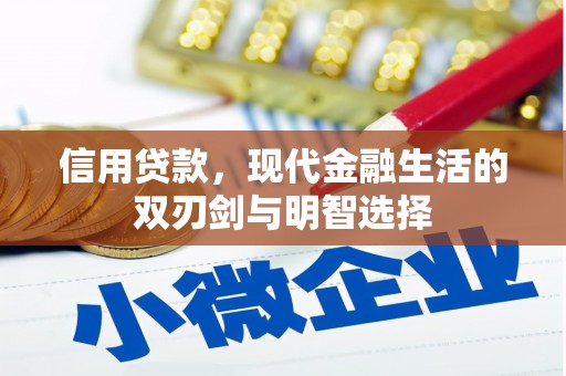 潮州信用贷款，现代金融生活的双刃剑与明智选择