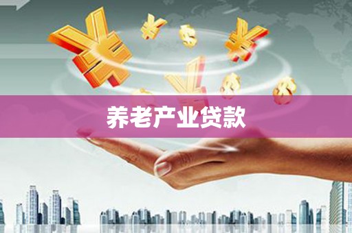 潮州养老产业贷款