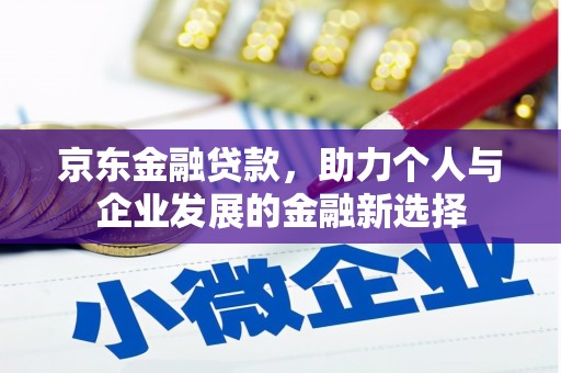 潮州京东金融贷款，助力个人与企业发展的金融新选择