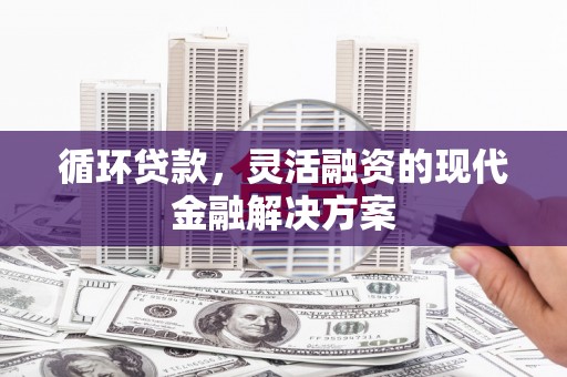 潮州循环贷款，灵活融资的现代金融解决方案