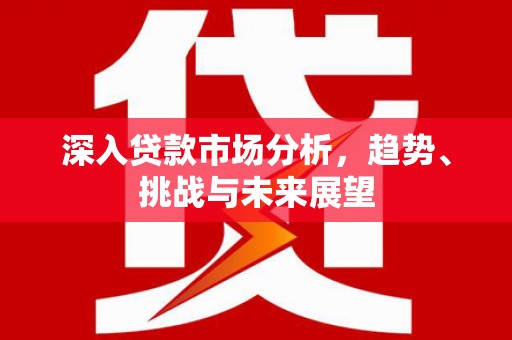 潮州深入贷款市场分析，趋势、挑战与未来展望