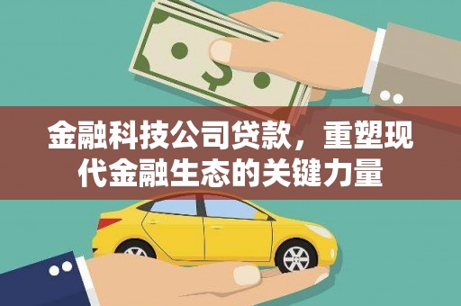 潮州金融科技公司贷款，重塑现代金融生态的关键力量